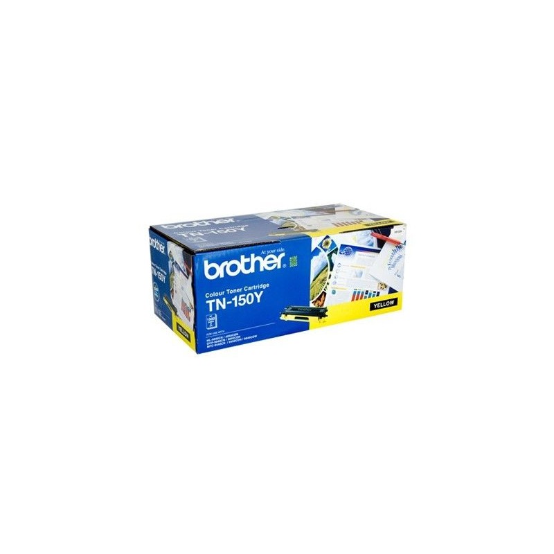 Brother TN-150 Yellow Toner Cartridge TN150Y price in Dubai