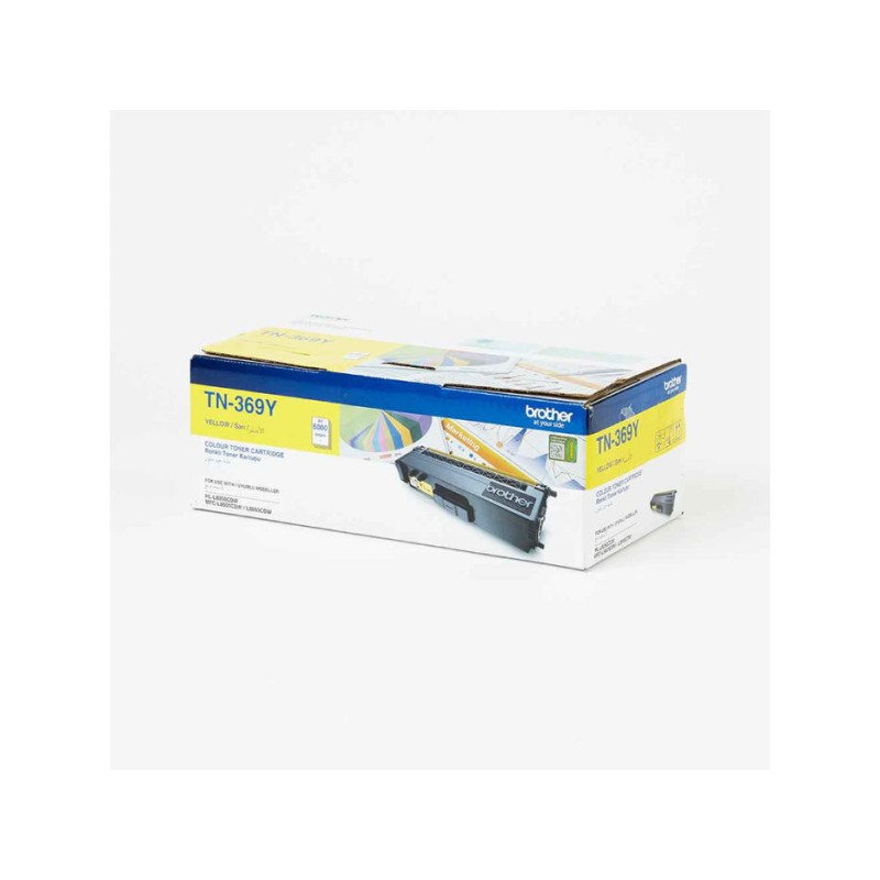 Brother TN-369Y Yellow Ink Toner price in Dubai