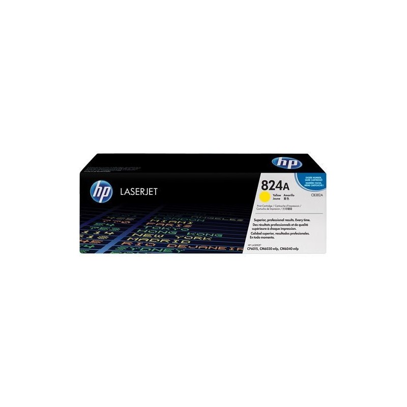 HP 824A Yellow Toner CB382A price in Dubai