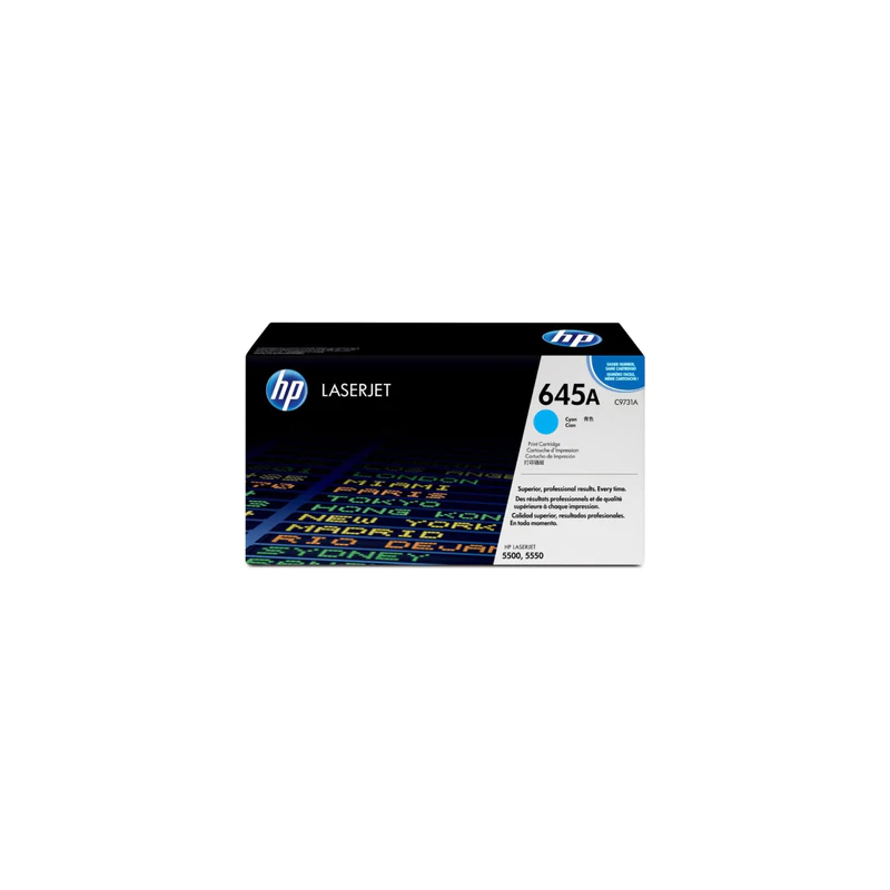 HP 645A Cyan LaserJet Toner C9731A price in Dubai