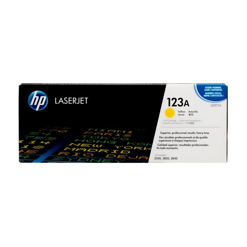 HP 123A Yellow LaserJet Toner Q3972A price in Dubai