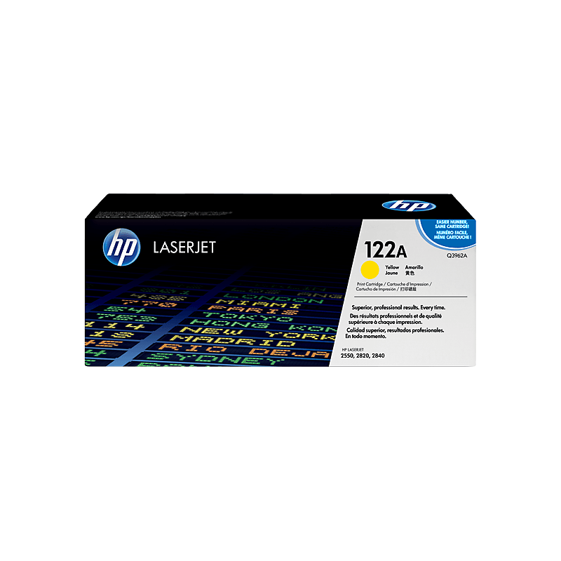 HP 122A Yellow LaserJet Toner Q3962A price in Dubai