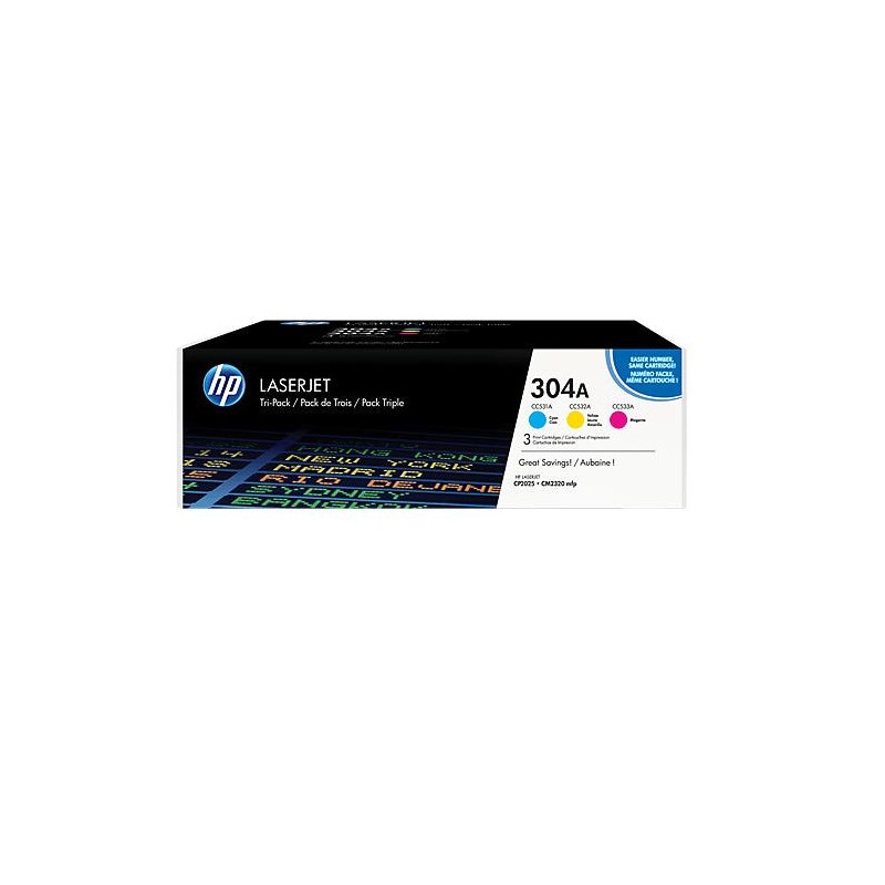 HP 304A Tri Color LaserJet Toner CF372AM price in Dubai